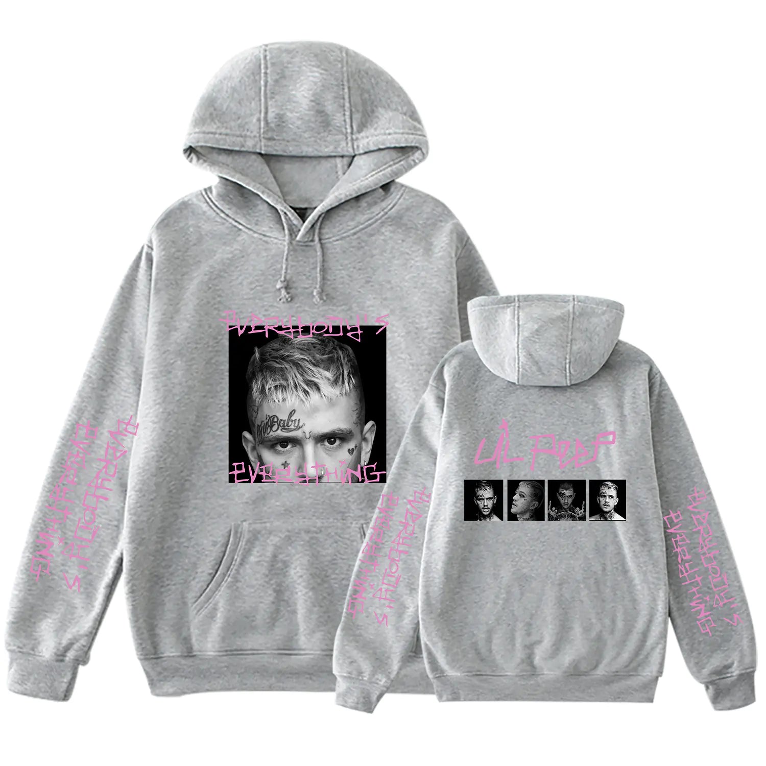 Lil Peep Women's Spring Autumn Hoodie with Prints