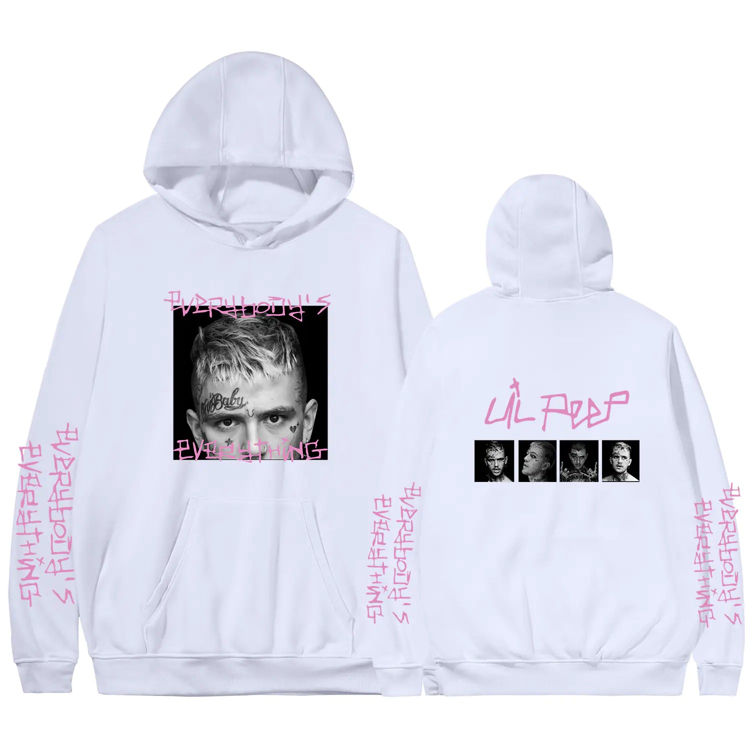 Lil Peep Women's Spring Autumn Hoodie with Prints