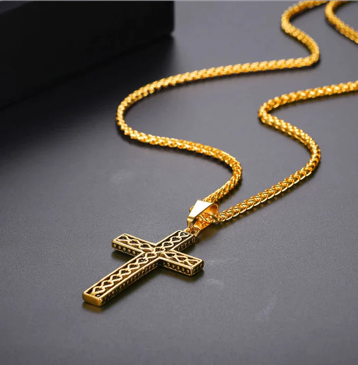 Stainless Steel Cross Necklace