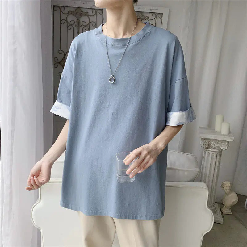 Men's Summer Loose-Fit Short Sleeve T-Shirt
