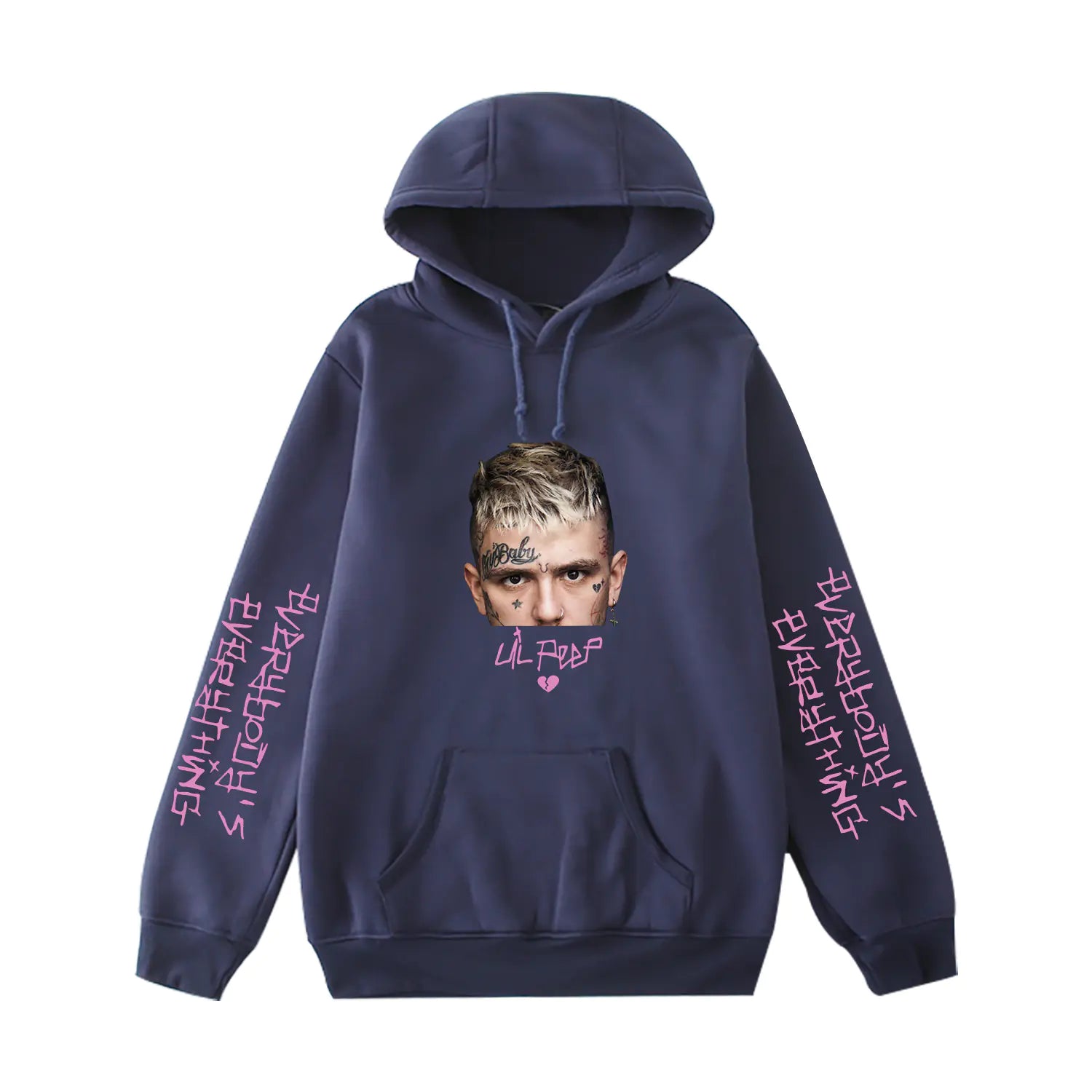 Lil Peep Women's Spring Autumn Hoodie with Prints