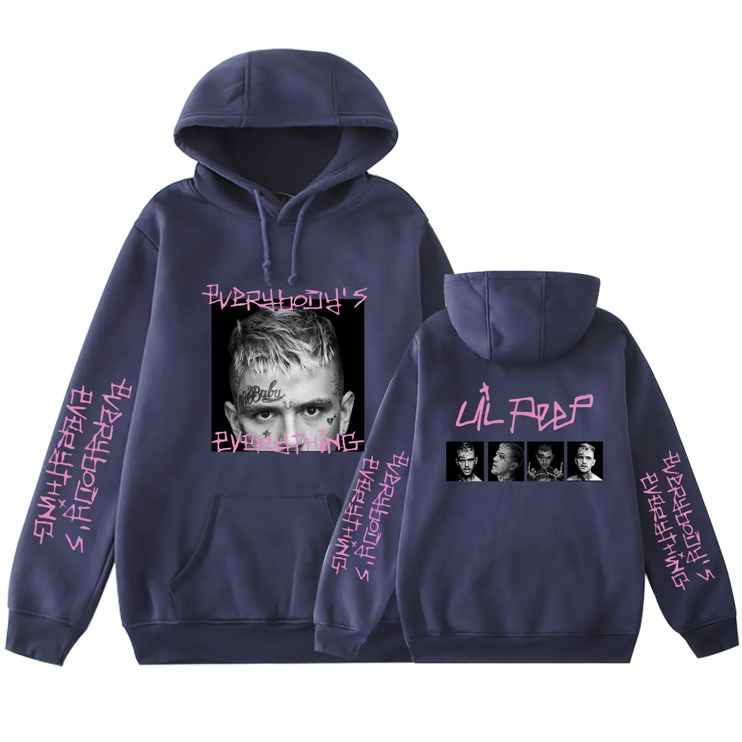 Lil Peep Women's Spring Autumn Hoodie with Prints