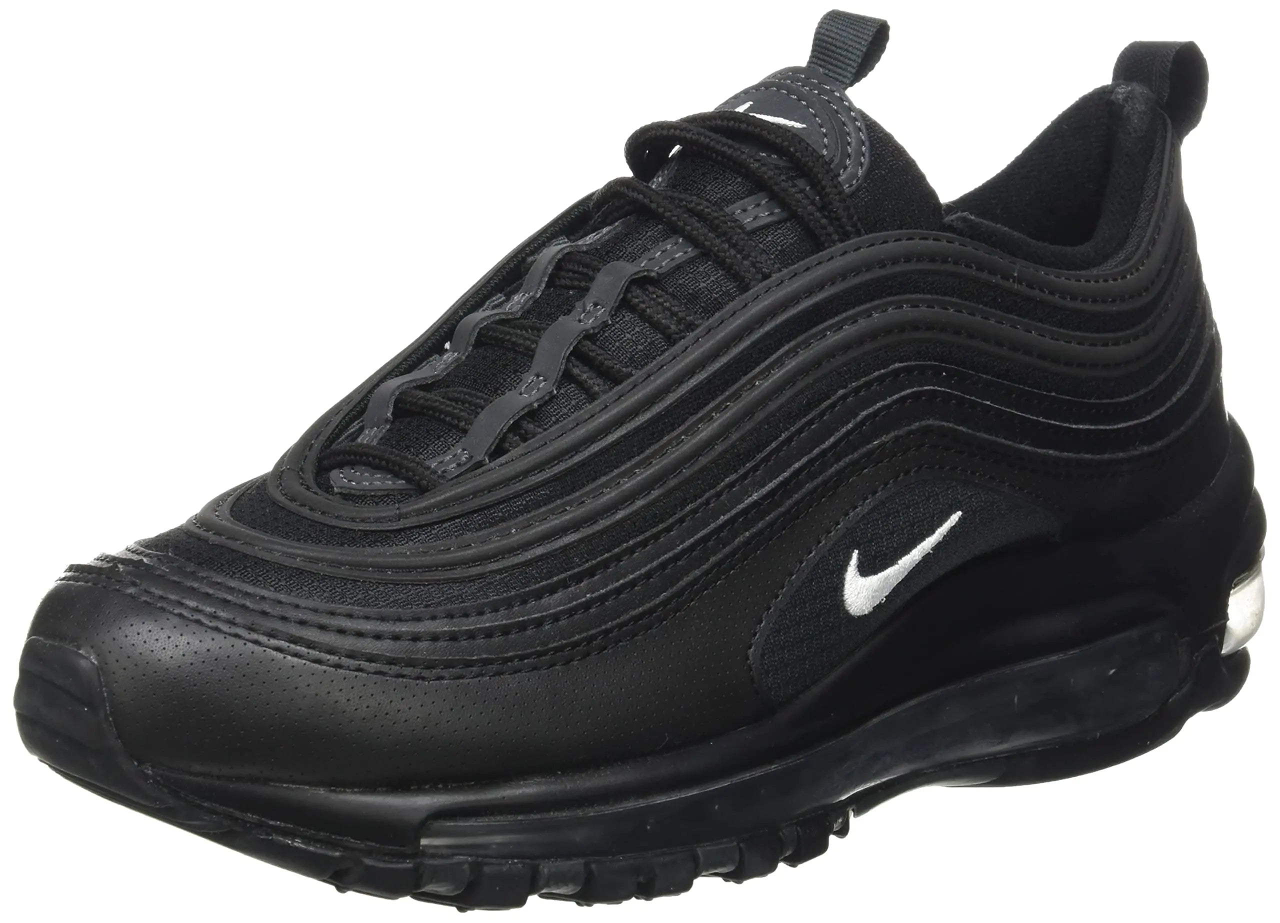 Nike Boys Air Max 97 (Big Kid) Black/White/Anthracite 5.5 Big Kid M