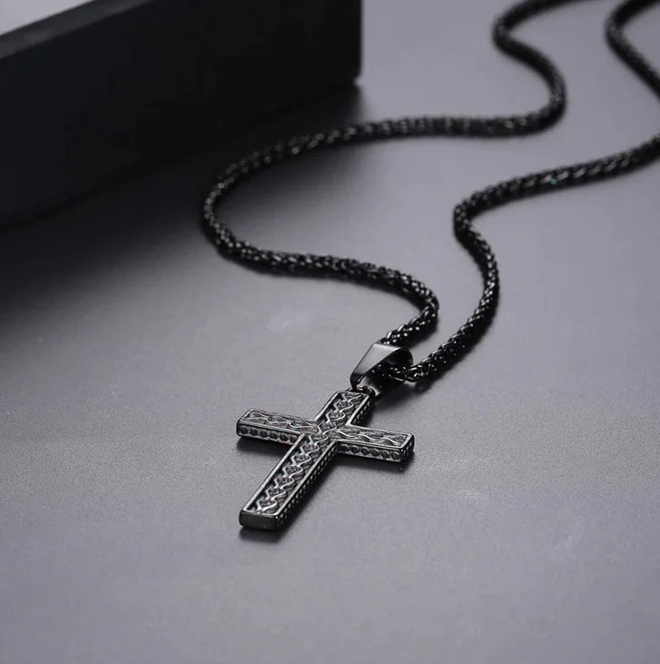 Stainless Steel Cross Necklace
