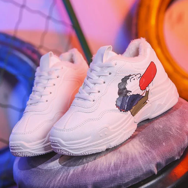 White Sneakers, Sports Shoes, Dad Shoes