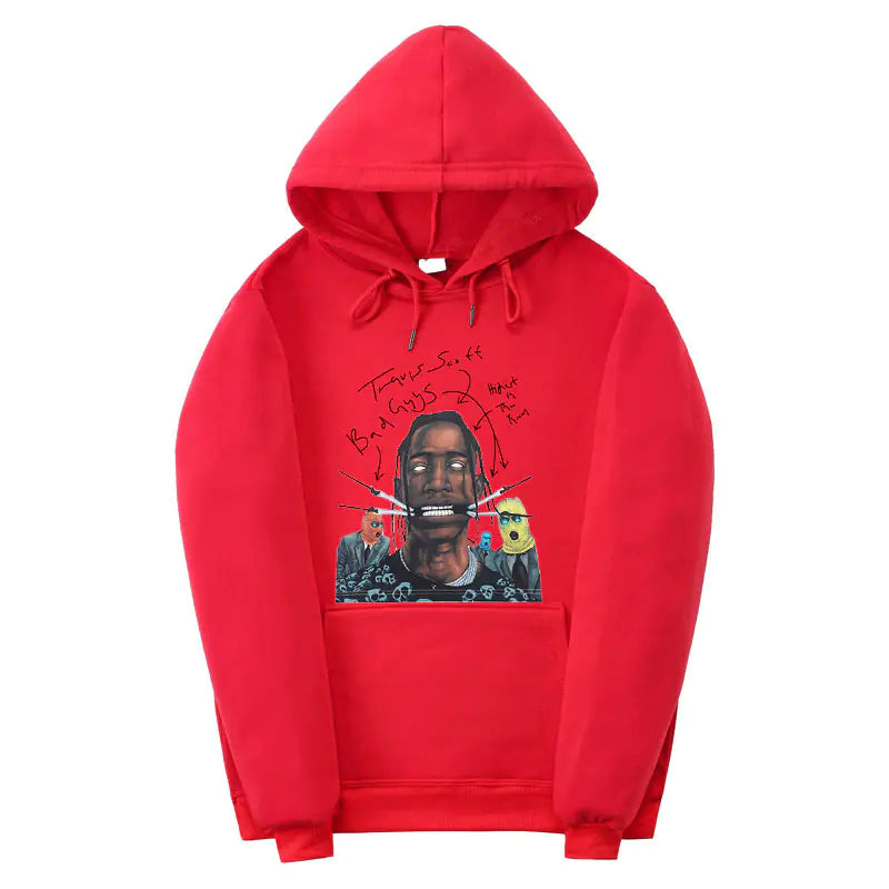 Travis Scott Bad Guy Graphic Hoodie for Men and Women