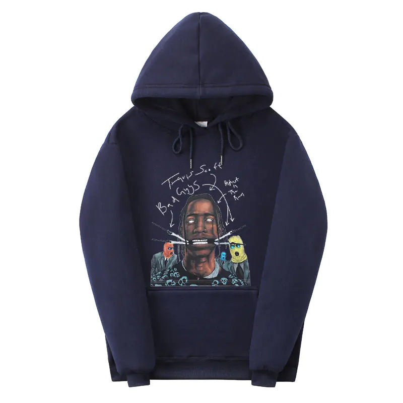 Travis Scott Bad Guy Graphic Hoodie for Men and Women
