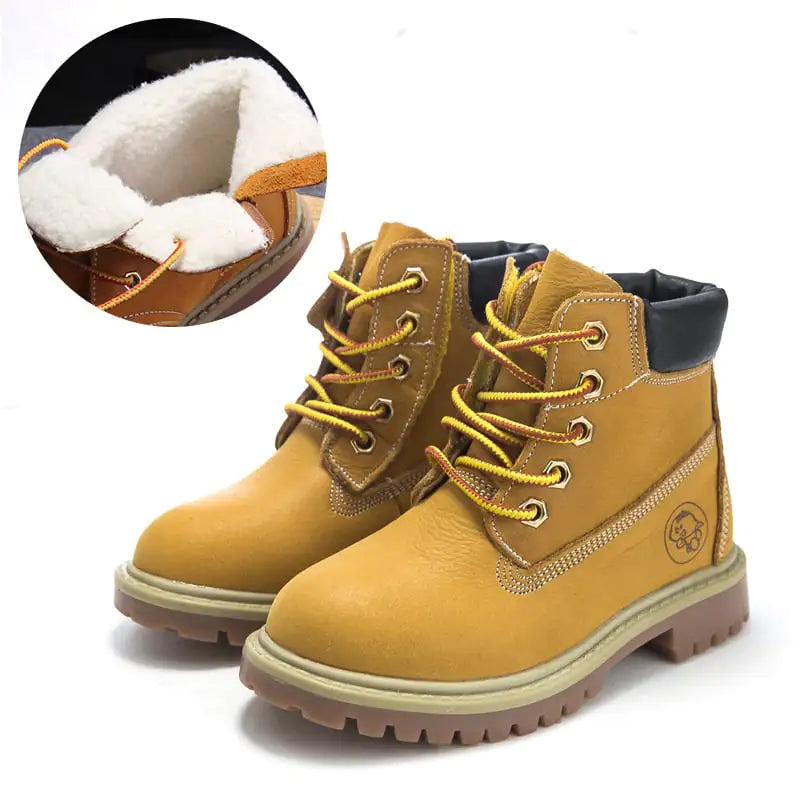 Fashionable Parent-Child Snow Boots for Boys and Girls