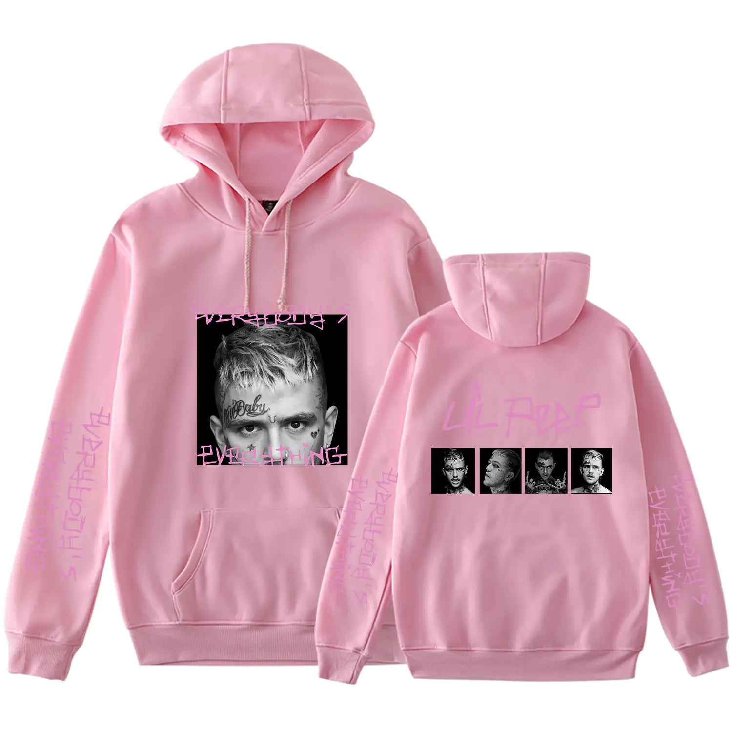 Lil Peep Women's Spring Autumn Hoodie with Prints