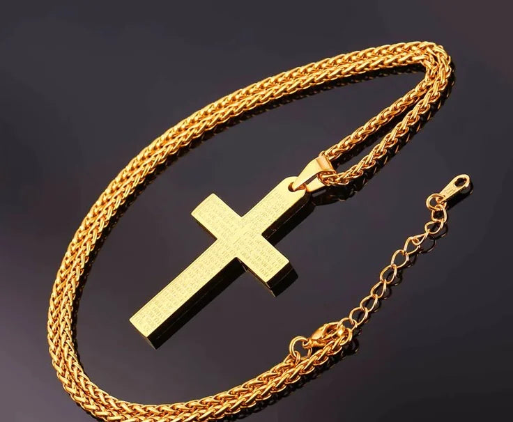 Stainless Steel Cross Necklace