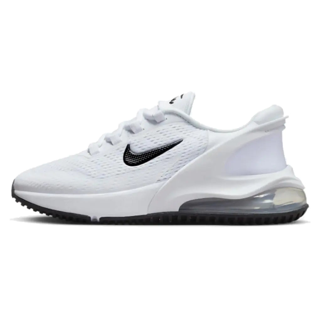 Nike Air Max 270 Go (Big Kid) White/Black 6.5 Big Kid M