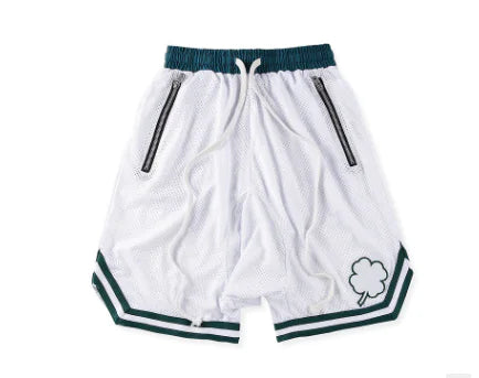 Mesh Basketball Shorts and Loose Leisure Harem Shorts