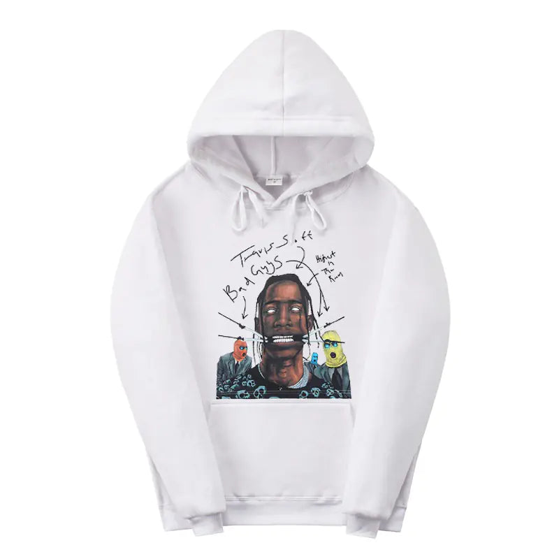 Travis Scott Bad Guy Graphic Hoodie for Men and Women
