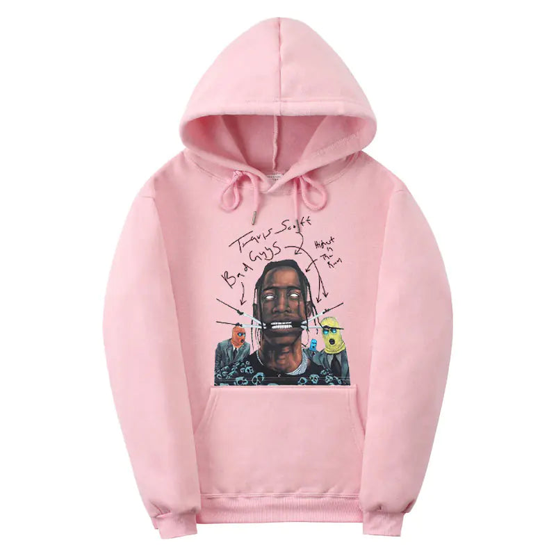 Travis Scott Bad Guy Graphic Hoodie for Men and Women