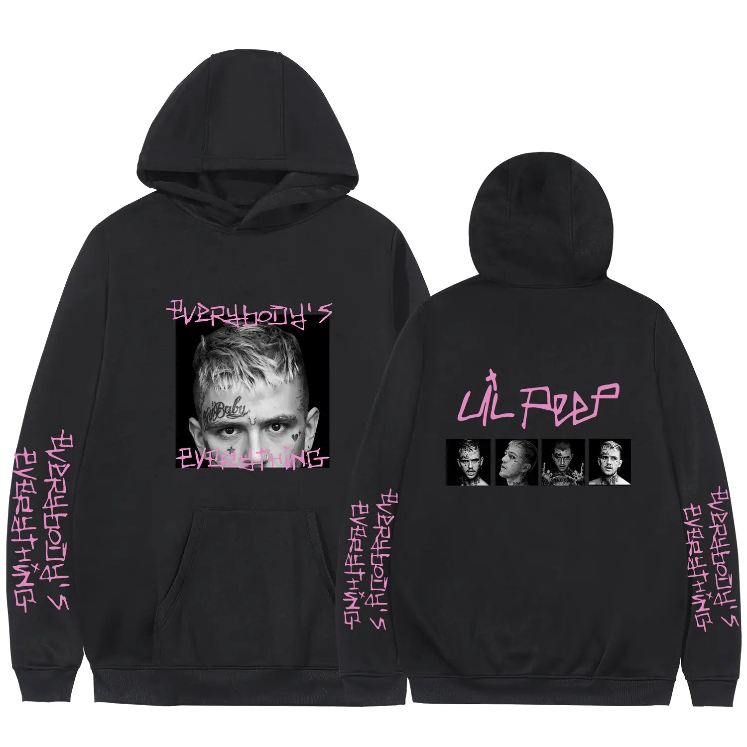 Lil Peep Women's Spring Autumn Hoodie with Prints