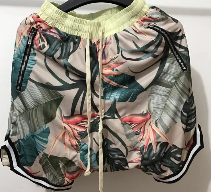 Mesh Basketball Shorts and Loose Leisure Harem Shorts