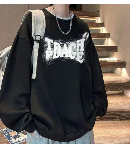 East Michigan Sweatshirt with European American Print