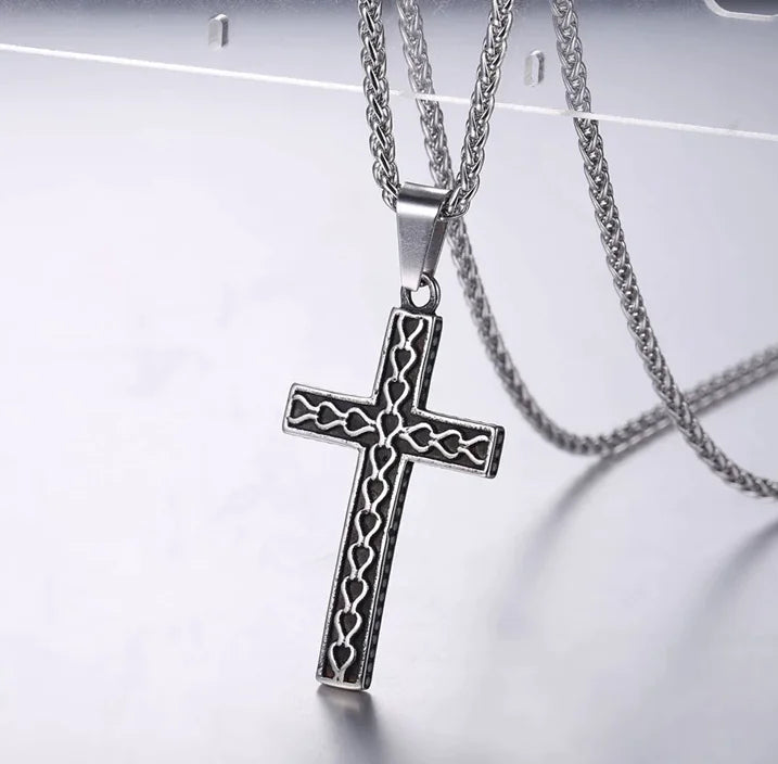 Stainless Steel Cross Necklace