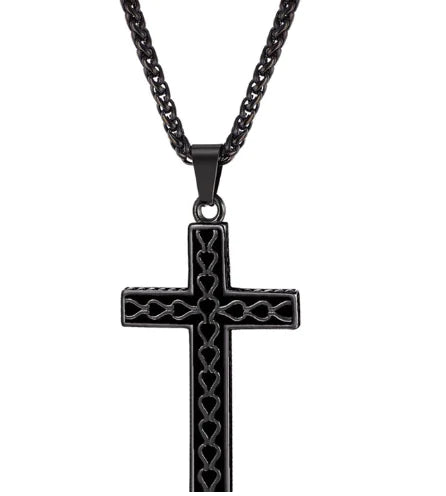 Stainless Steel Cross Necklace