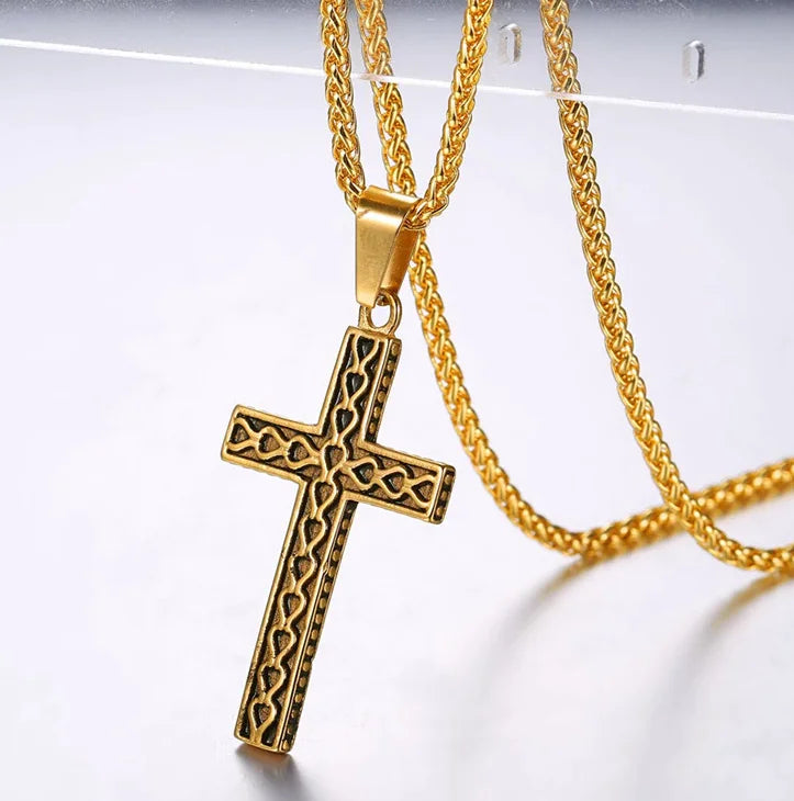 Stainless Steel Cross Necklace
